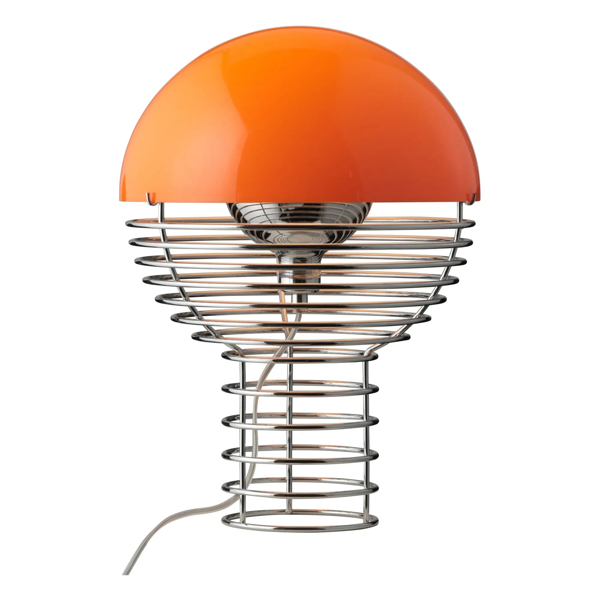 Verpan - Wire Tischleuchte - Verner Panton | Orange