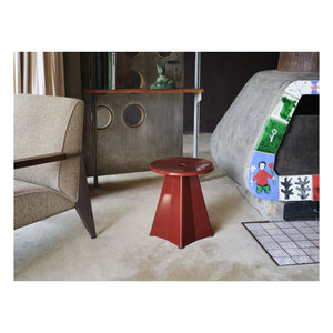 Vitra - Jean Prouvé Metallhocker | Bordeaux
