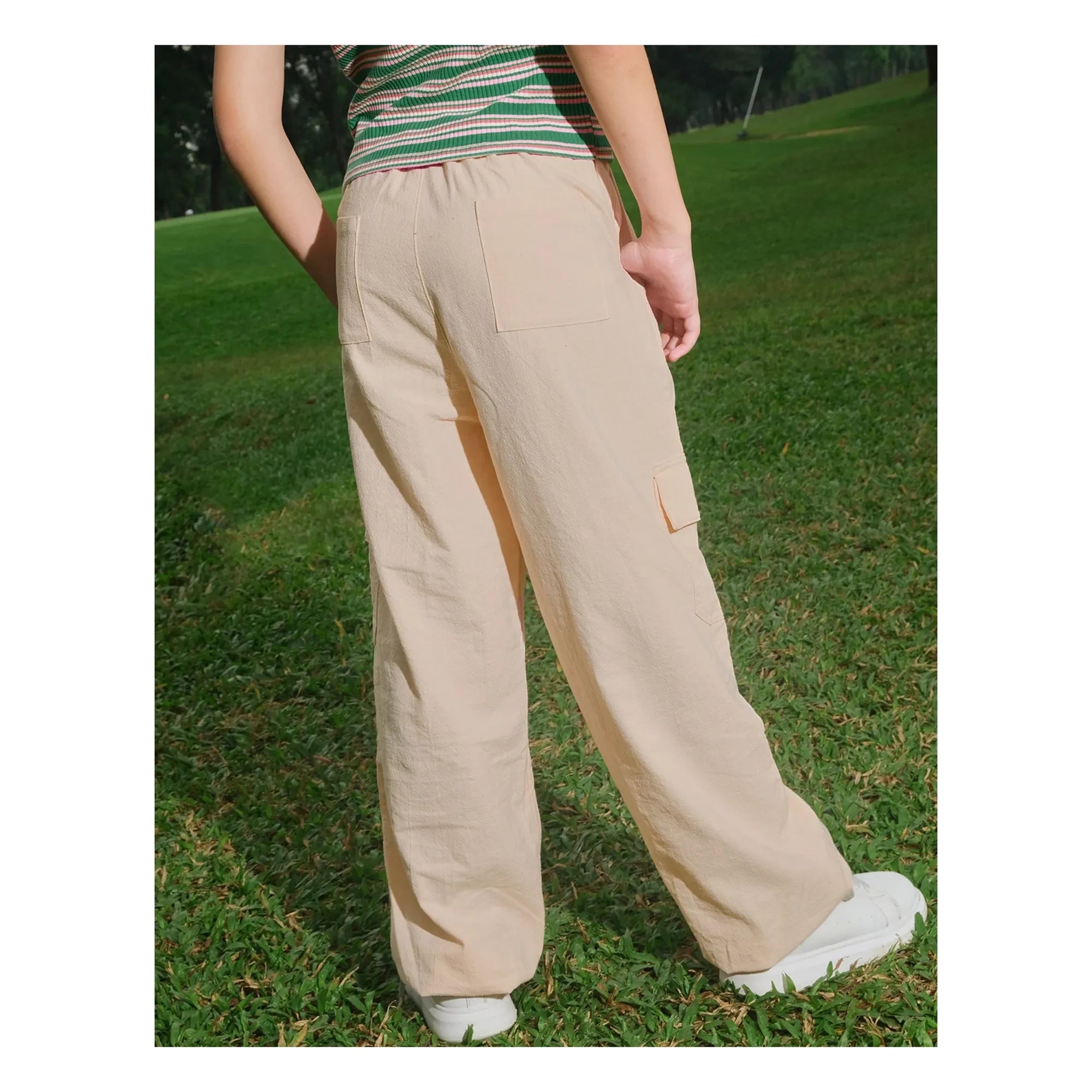 Gingersnaps - Hannah Strukturierte Hose | Ecru