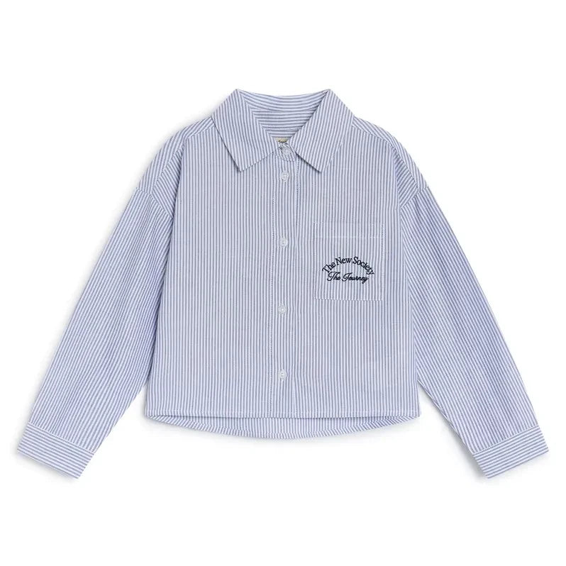 The New Society – Isla-Shirt | Hellblau