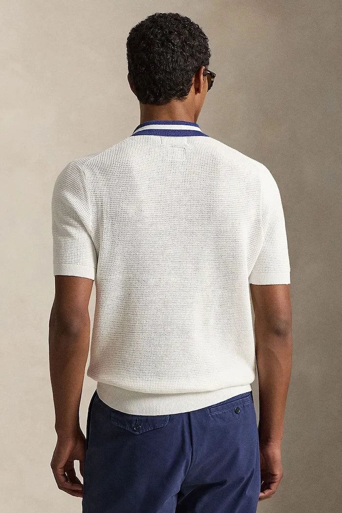 Polo Ralph Lauren kısa kollu erkek pamuklu pulover Wimbledon