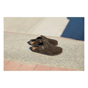 BIRKENSTOCK - Boston Terlikler Regular Fit | Kahverengi