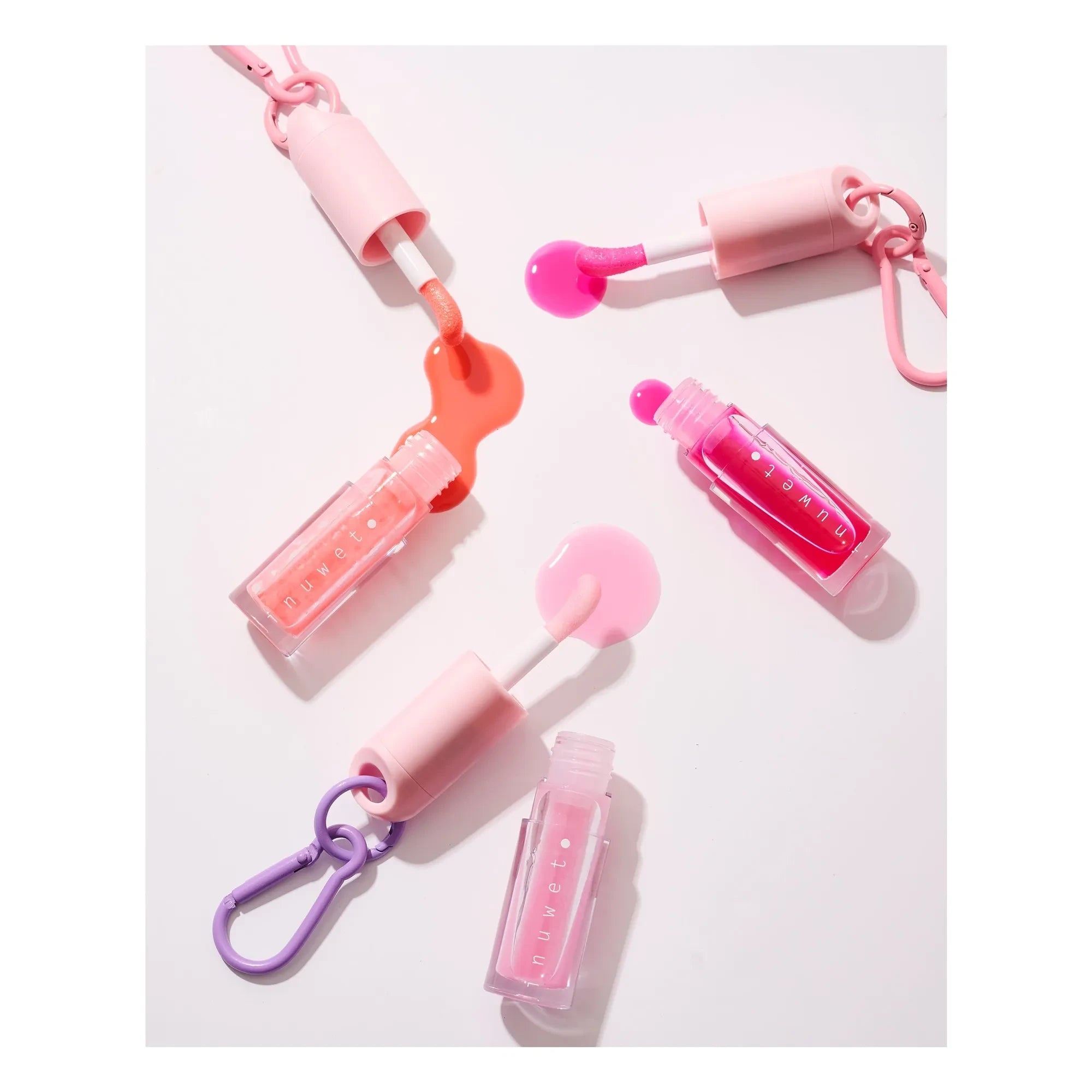 Inuwet - Cherry Berry Lip Oil Schlüsselanhänger | Pink