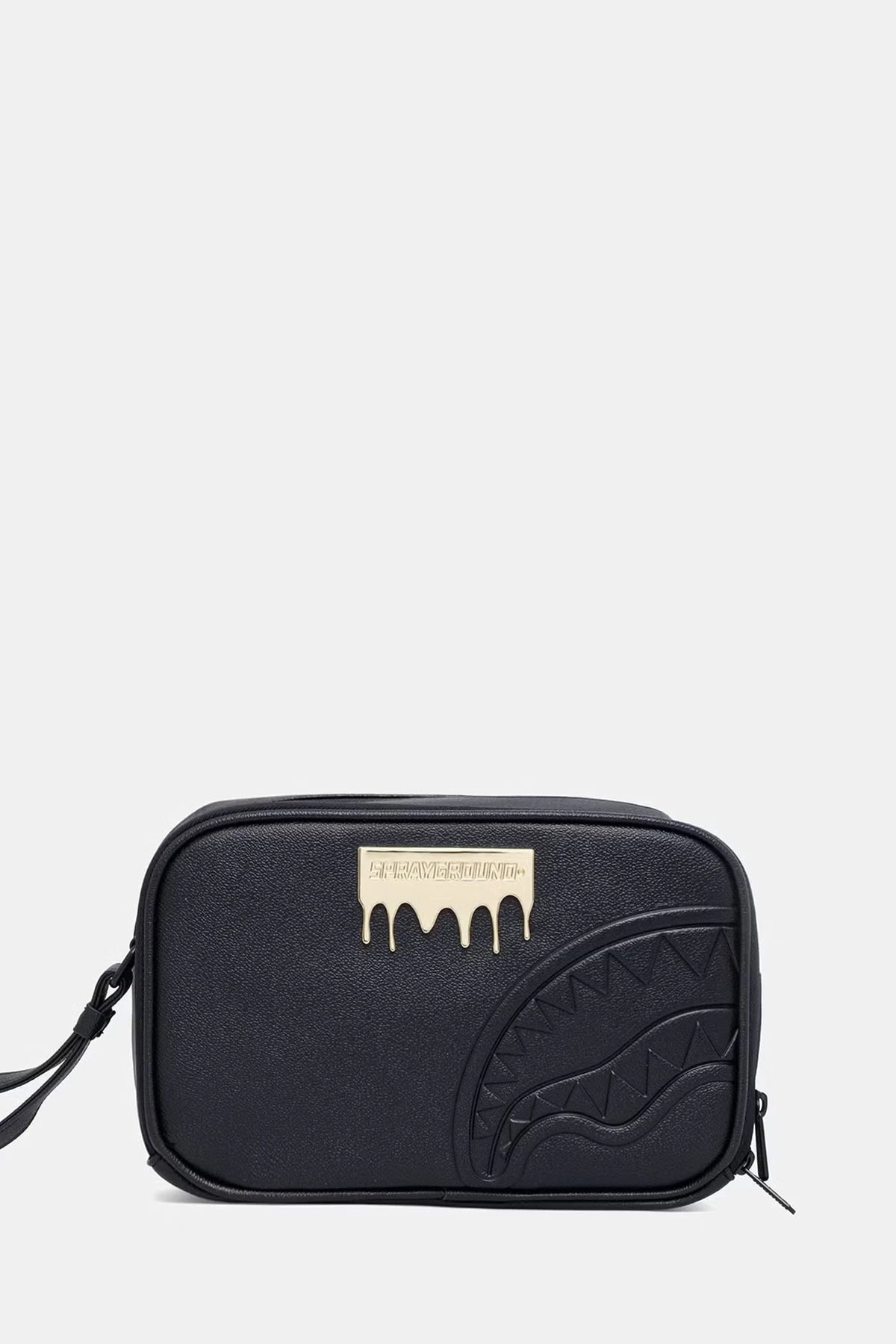 Sprayground - Schwarze Kunstleder-Kosmetiktasche 910B9043NSZ