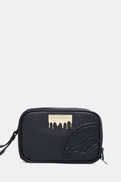 Sprayground - Schwarze Kunstleder-Kosmetiktasche 910B9043NSZ