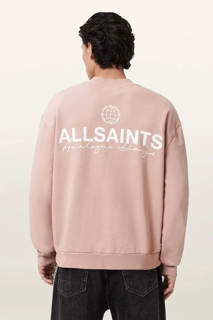 AllSaints EMBLEM Pamuklu Sweatshirt