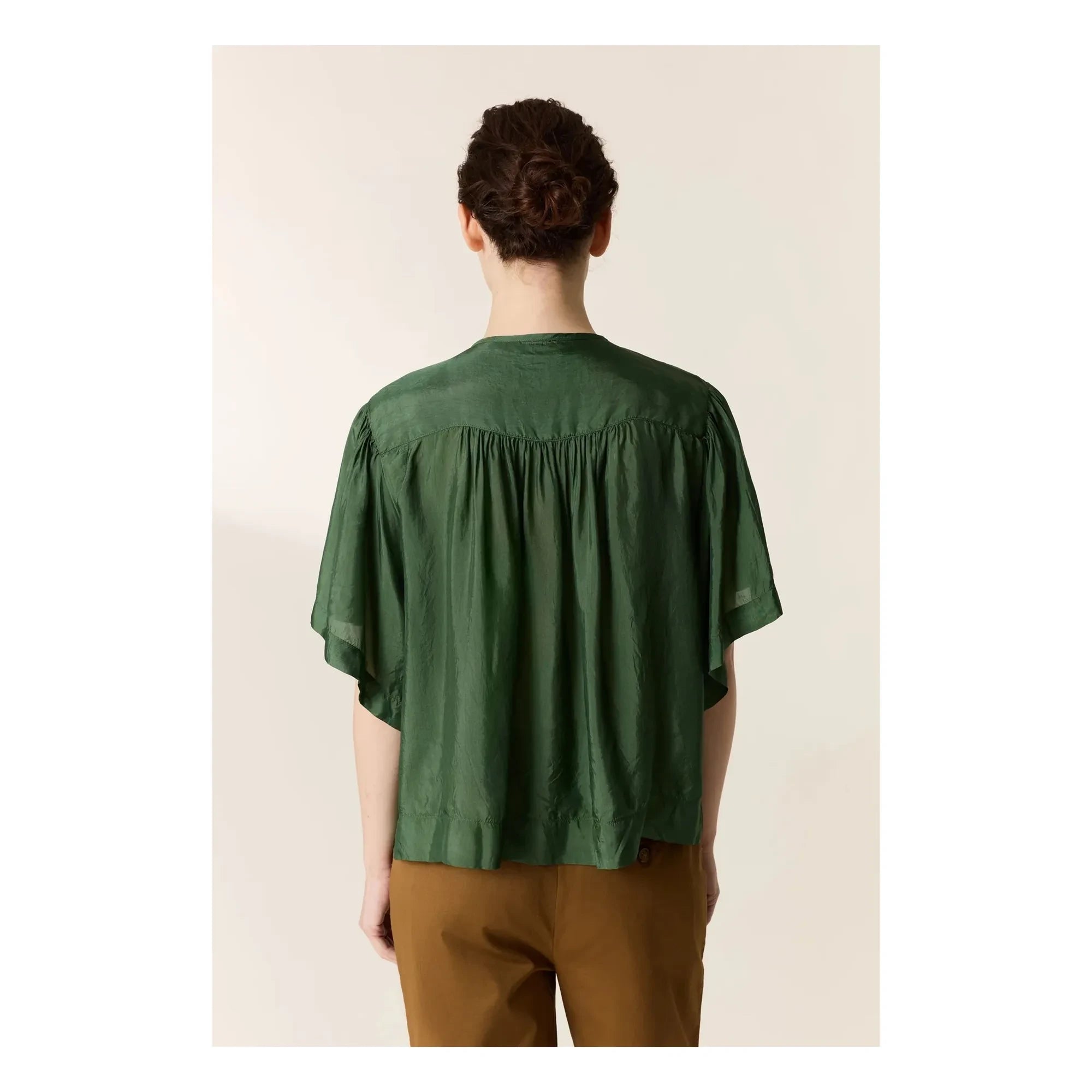 Leon & Harper - Cocto Strickbluse | Grün