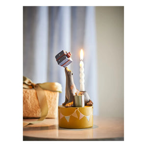 Bloomingville Mini - Flor Sea Lion Mumluk | Sarı