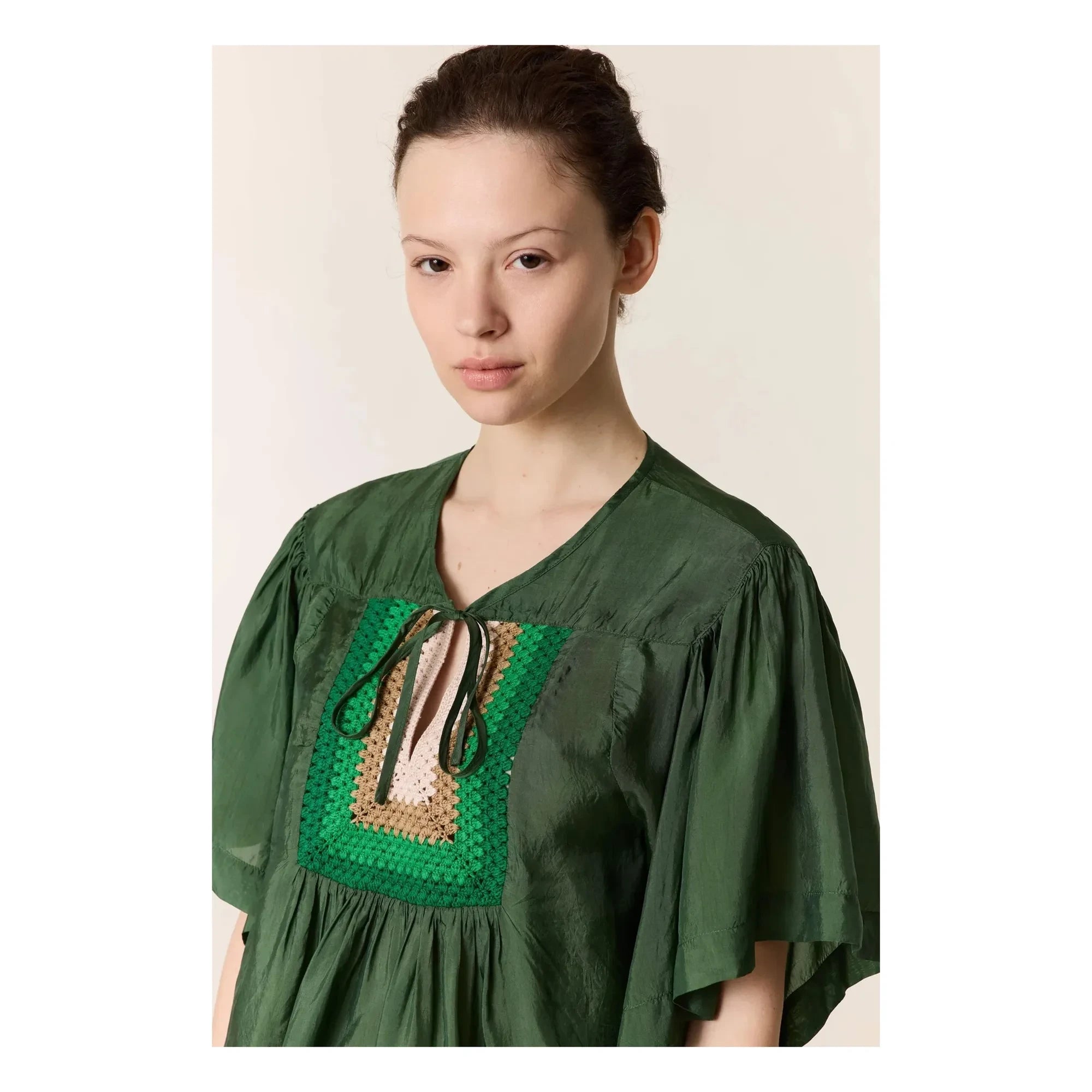 Leon & Harper - Cocto Strickbluse | Grün