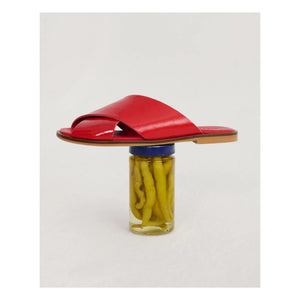 Bobo Choses - Rote Lackleder Sandalen