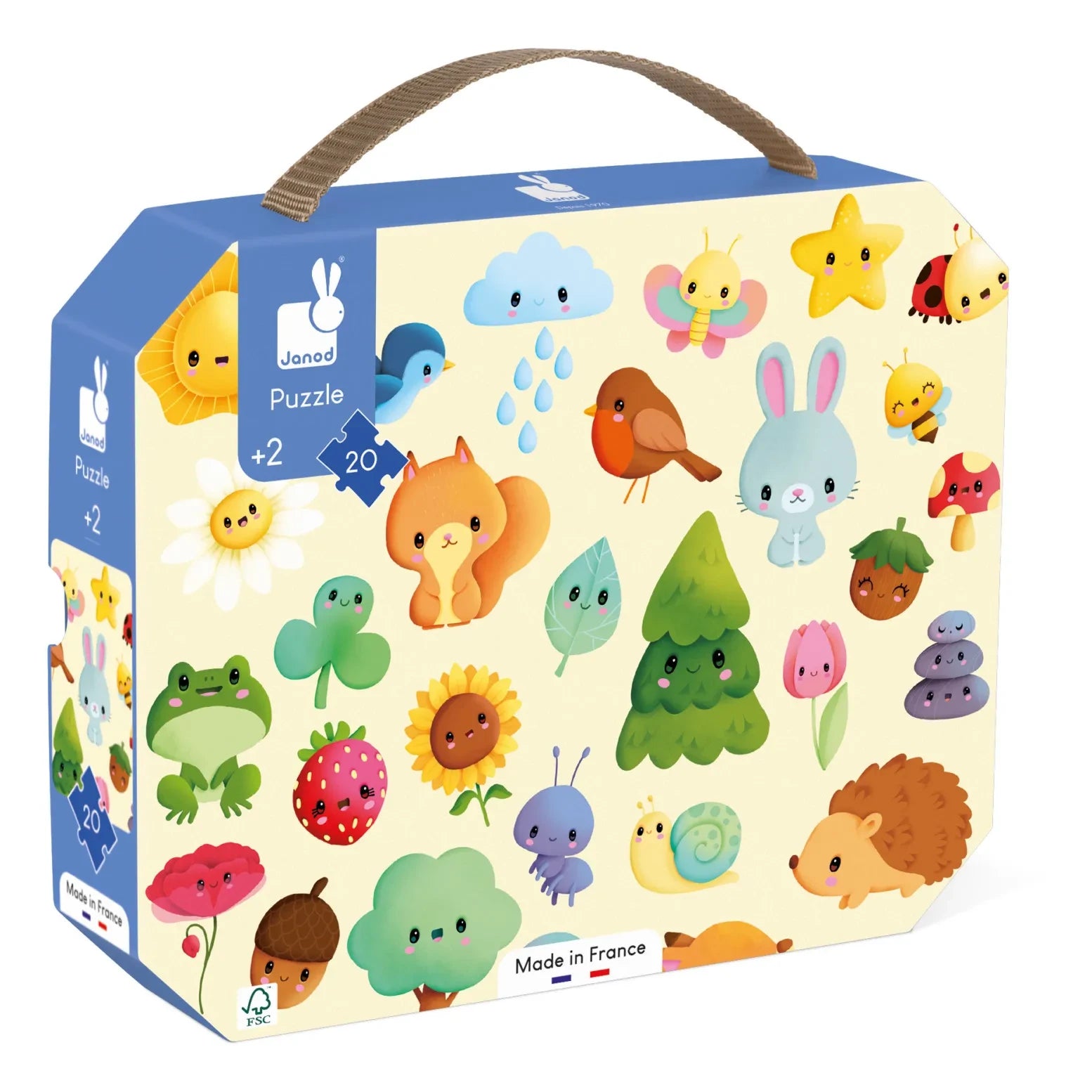 Janod - Natur-Puzzle - 20 Teile