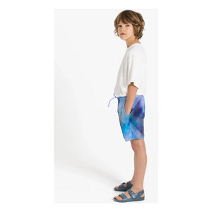 Hundred Pieces - Badeshorts Wave | Hellblau