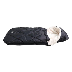 Kaiser - Sherpa Fleece XL Too Universal Fußsack | Schwarz
