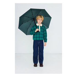 Tinycottons – Kariertes Poloshirt aus Bio-Baumwolle | Grün