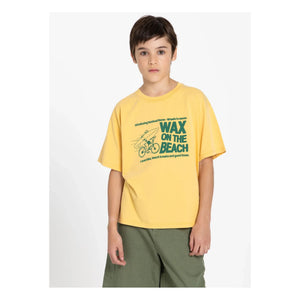 Hundred Pieces - Finn T-Shirt aus Bio-Baumwolle | Senf