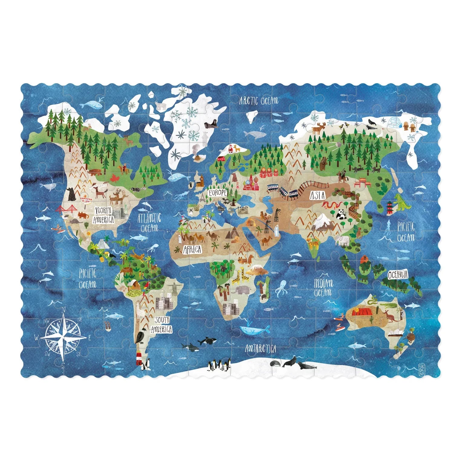 Londji - Discover the World Taschenpuzzle