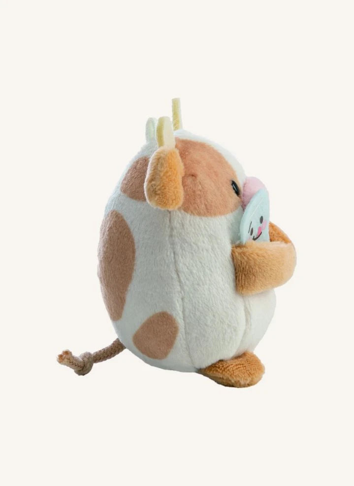 Nici - Moono Kuhltier, verkleidet als Milchkarton | Beige