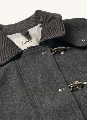 Forét - Cinder Wolle Jacke | Dunkelgrau