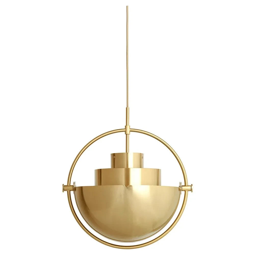 Gubi - Multi-Lite Deckenleuchte, Louis Weisdorf, 1972 | Messing