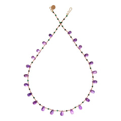 Ivarene - Youngtown Tropfen- & Perlenkette | Amethyst