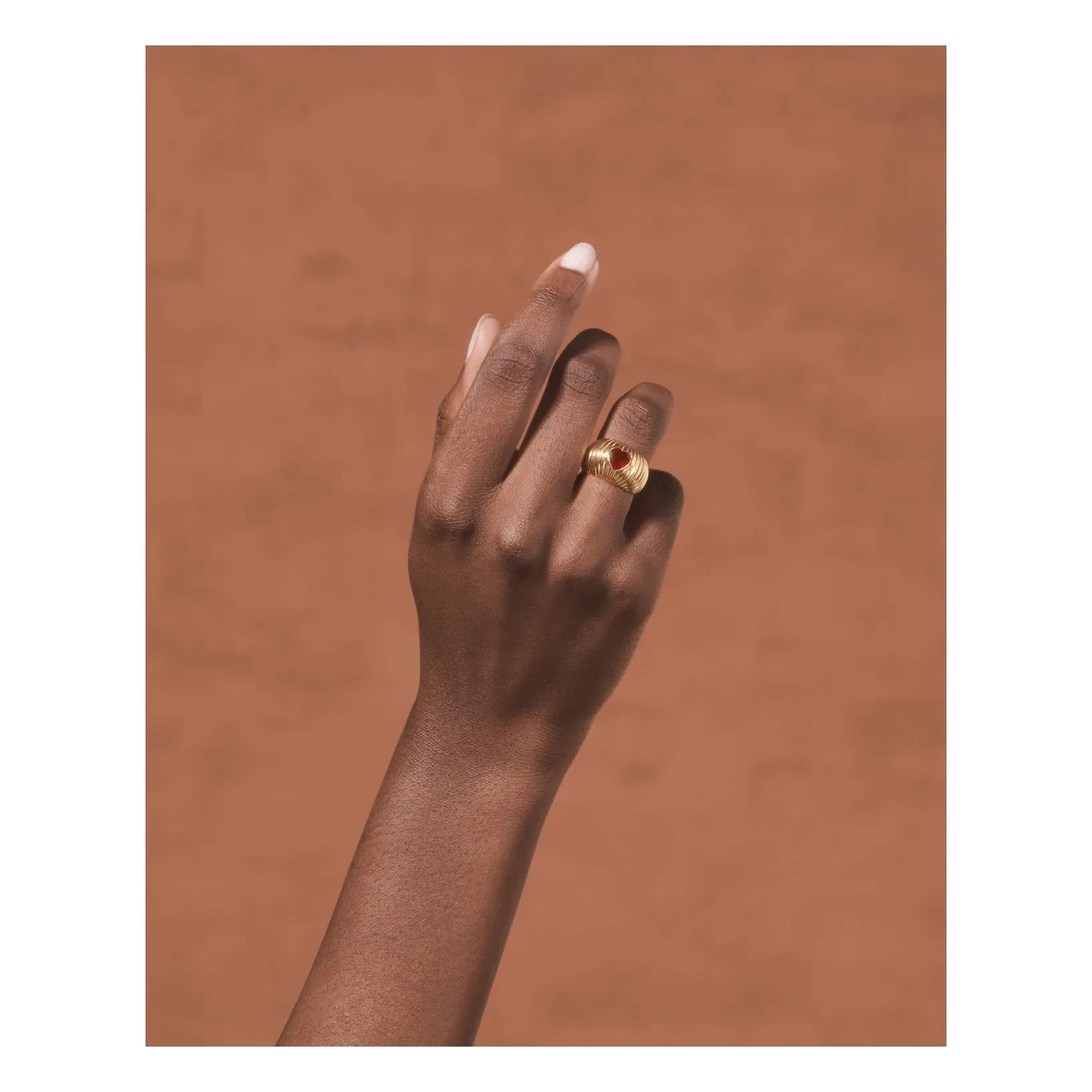 Tityaravy - Prema-Granat-Ring | Granat