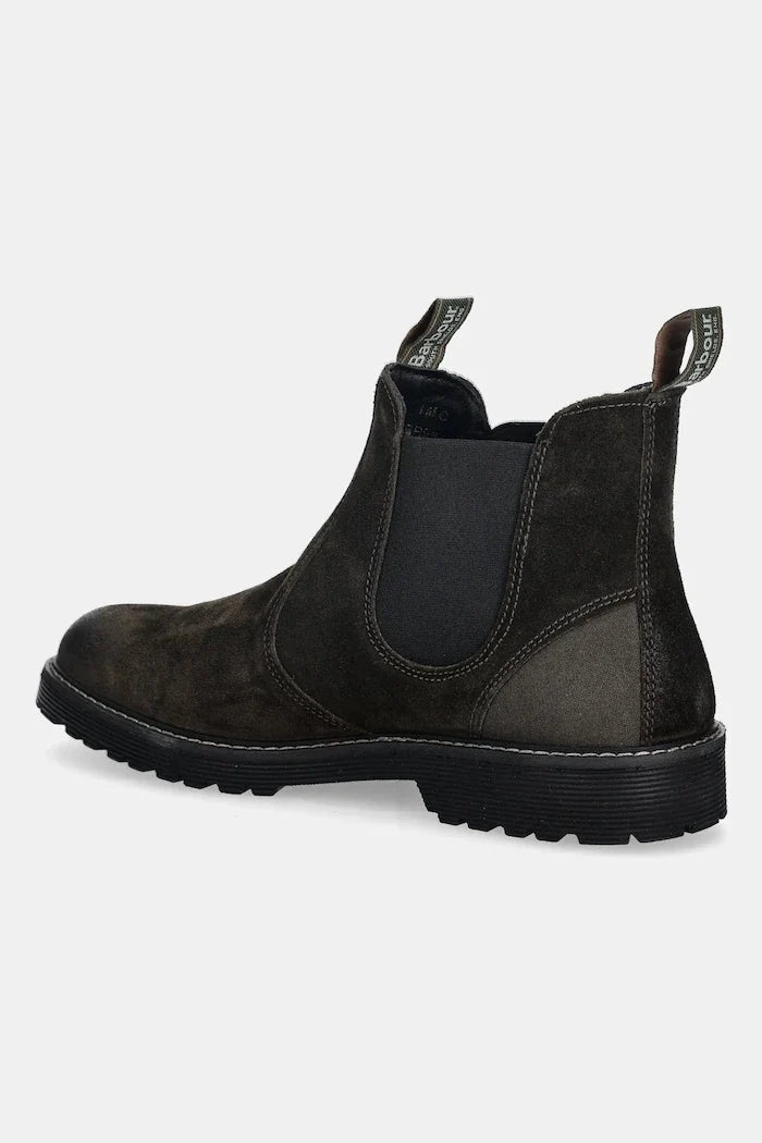 Barbour Patton Süet Chelsea Botlar