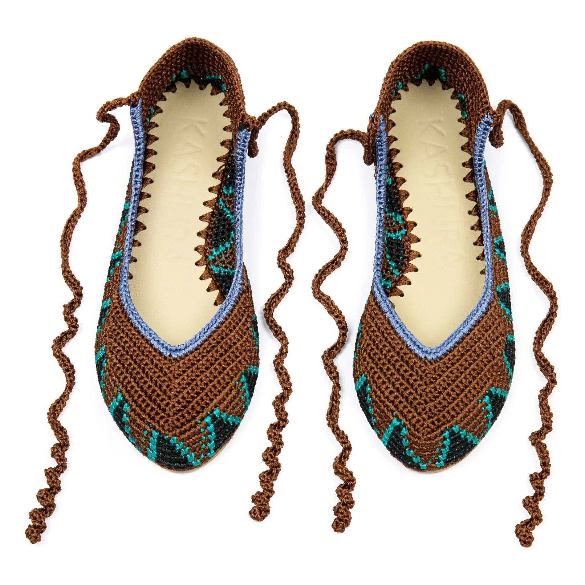 Kashura - Ballerina High Heels Mandelbraun | Kamelia