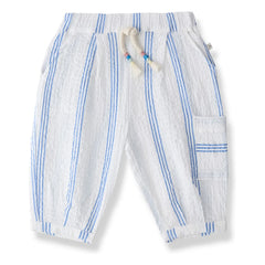 1+ in the family - Capras Gestreifte Hose | Hellblau