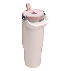 Stanley 1913 - Isolierte Thermotasse - IceFlow Flip Straw 2.0 | Hellrosa