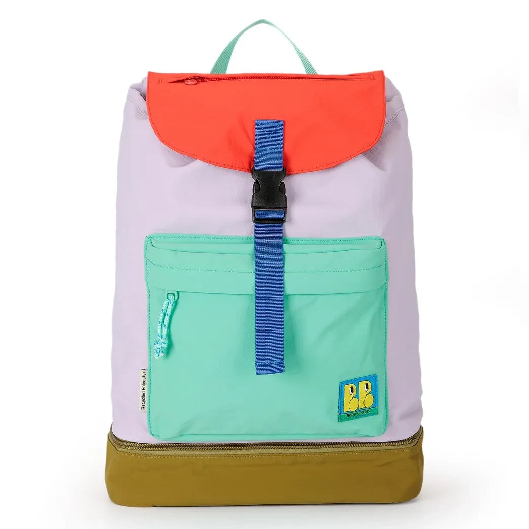 Bobo Choses - Renk Bloklu Sırt Çantası | Lavanta