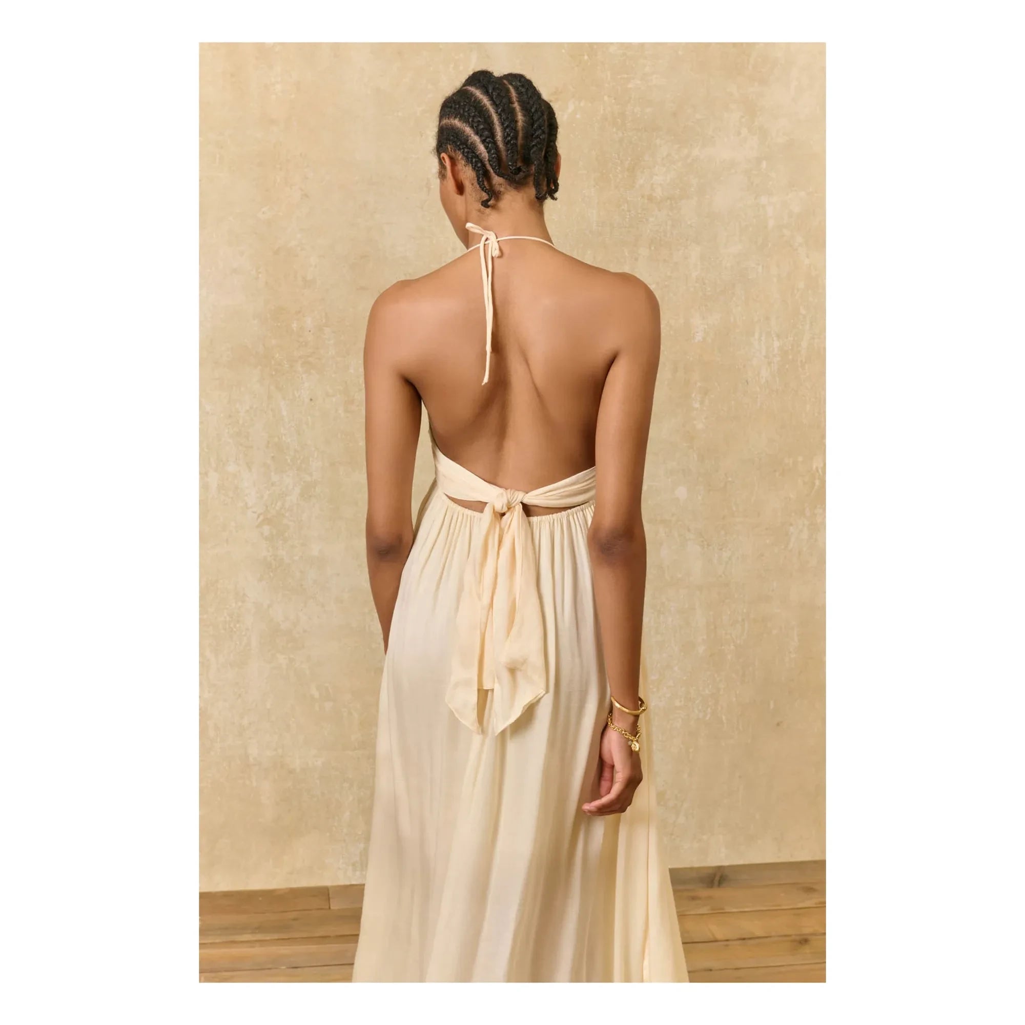 Louise Misha – Ysolde Kleid | Blasses Gelb