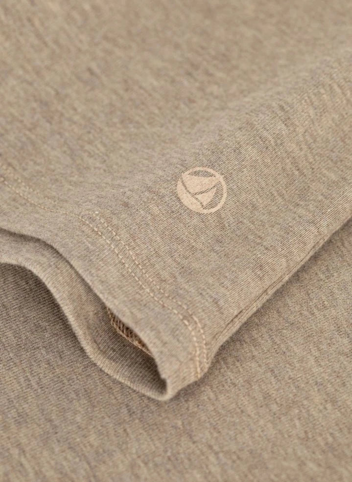 Petit Bateau - Klassischer Rollkragen | Heather beige