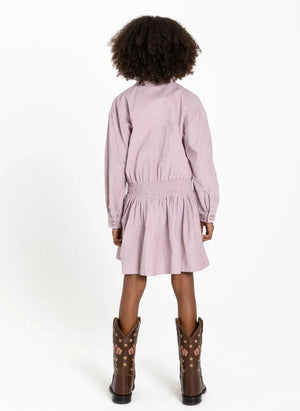 Hundred Pieces - Enoha Stars Kleid | Pudra rosa