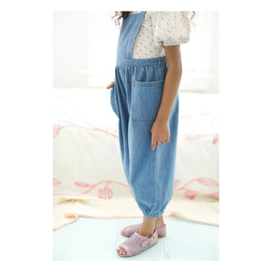 Soor Ploom - Opal Bio-Baumwoll-Overall | Denimblau