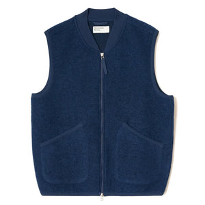 Universal Works - Kolsuz Yün Ceket | Indigo