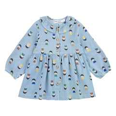 Bobo Choses - Pions Jeanskleid | Hellblau