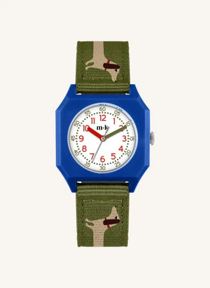 Mini Kyomo - Teckels Uhr - Mini Kyomo x Taxi Brousse | Haki
