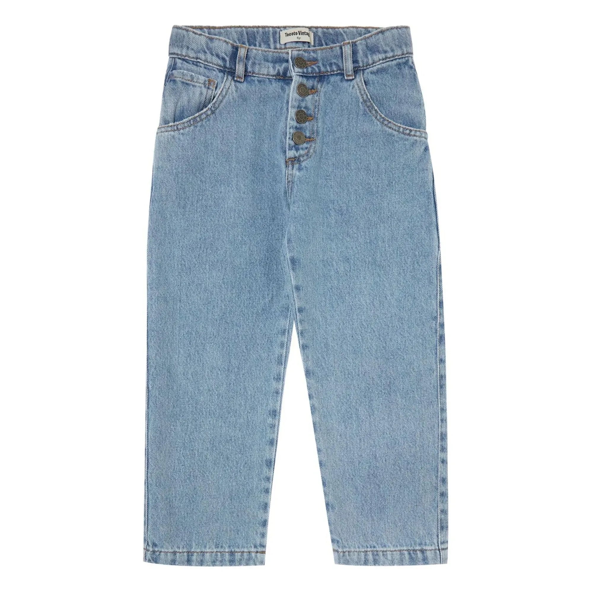 Tocoto Vintage - Relaxed Fit Jeans | Denim Blau