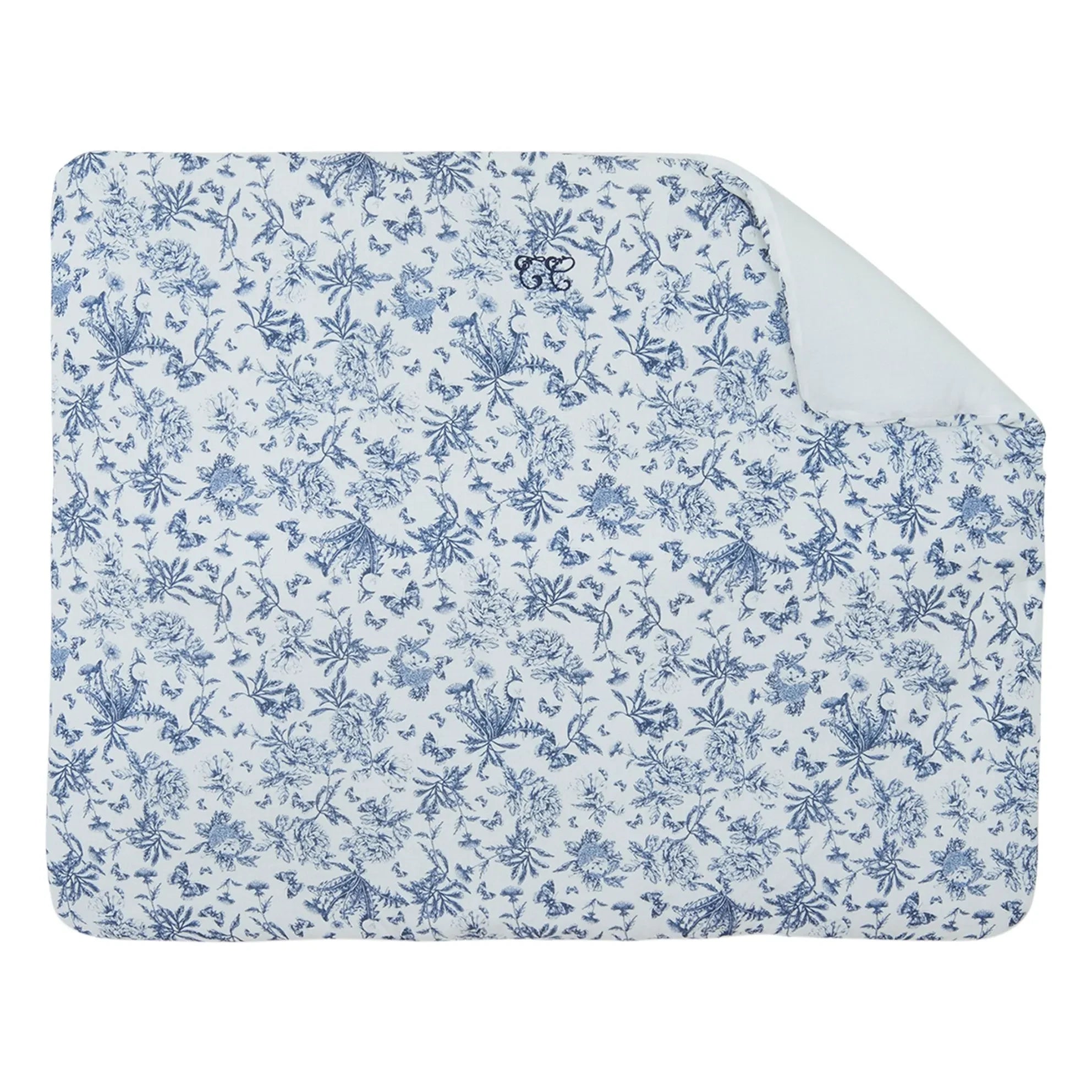 Tartine et Chocolat - Marineblaue Toile-de-Jouy-Decke