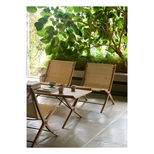 & Tradition - X HM10 Lounge-Sessel, Hvidt & Mølgaard | Natur