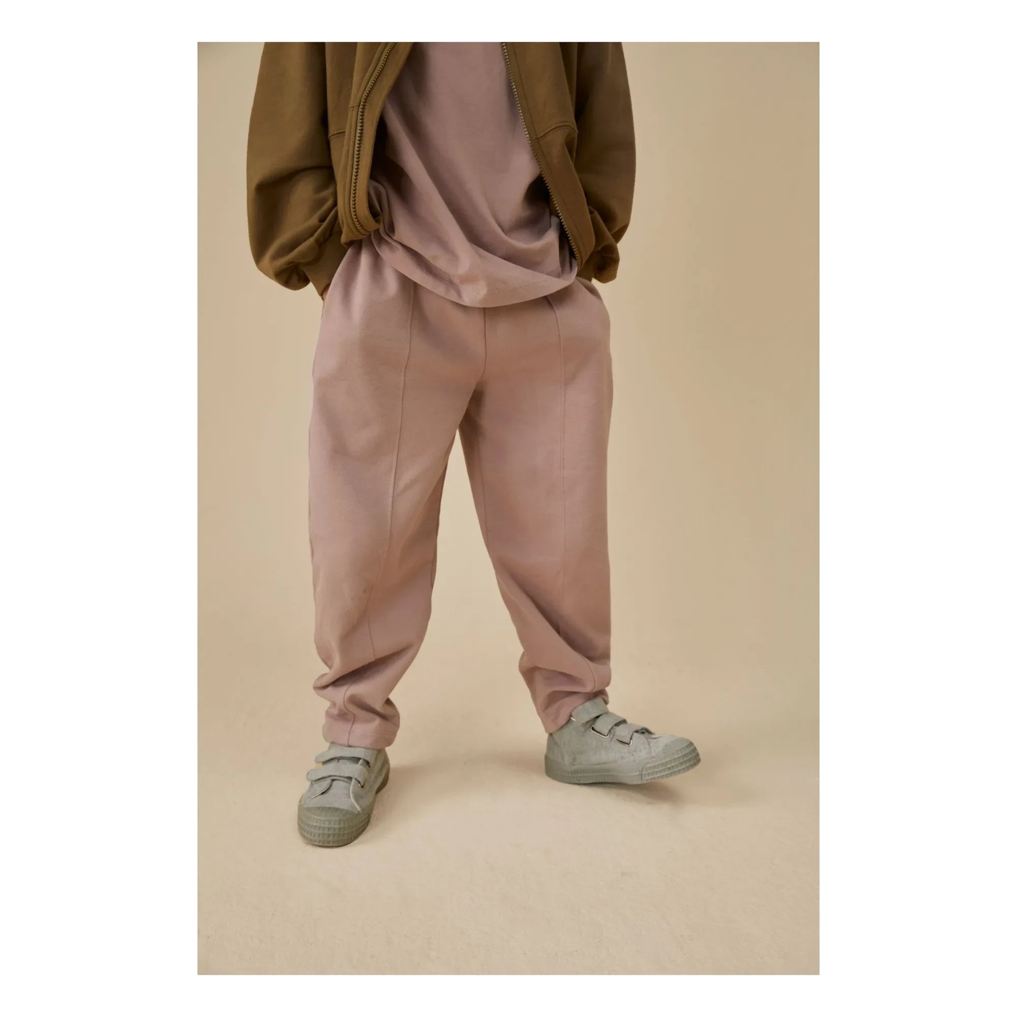 Gray Label - Jogger Barrel Bio-Baumwolle | Mauve