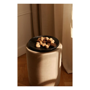 Woodmata - Terrakotta Teller D28cm | Schwarz