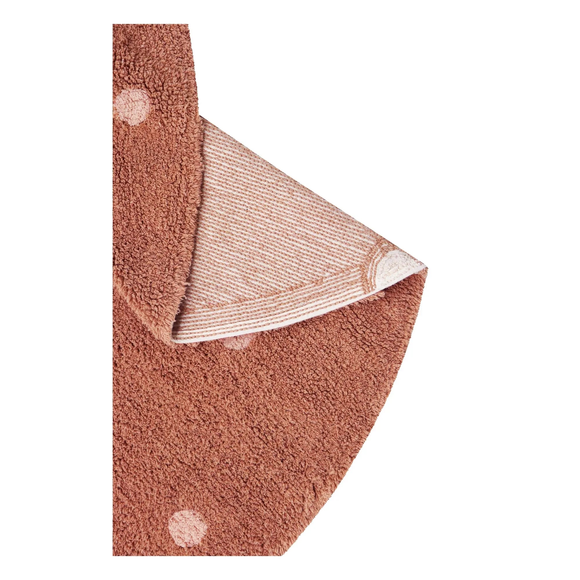 Lorena Canals - Tupfenrunder Teppich | Terracotta