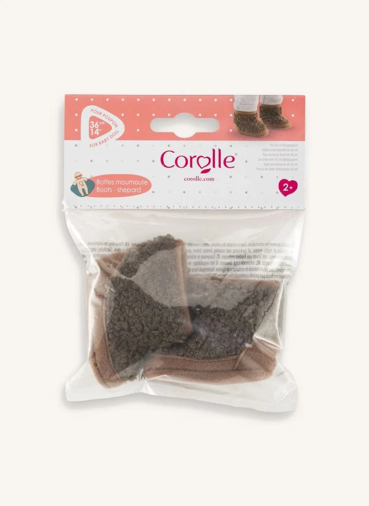 Corolle - Plüschstiefel | Braun