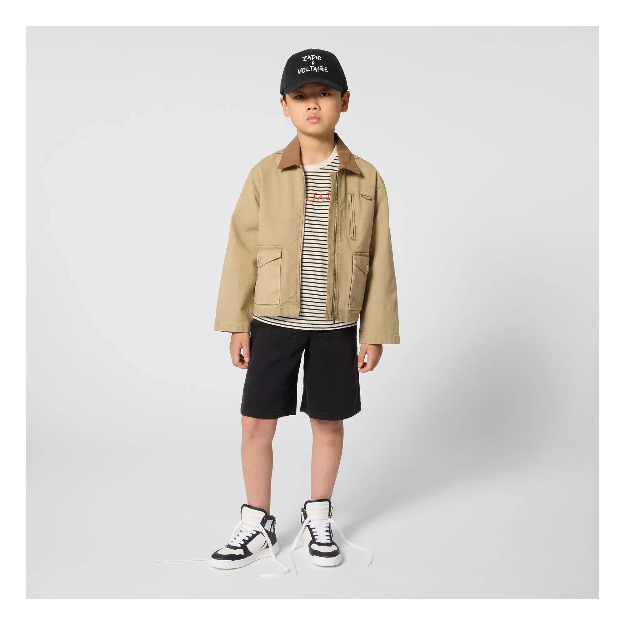 Zadig & Voltaire – Bermuda Business-Outfit | Schwarz