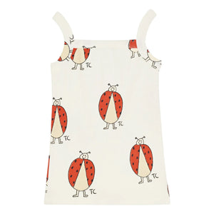 The Campamento - Marienkäfer geripptes Tanktop | Ecru