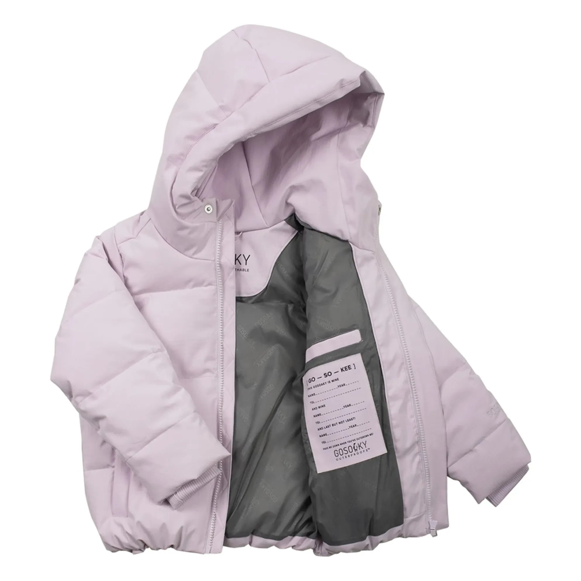 Gosoaky - Dragon Eye wasserdichte Jacke | Lila
