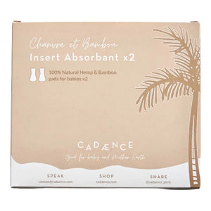 Cadaence – Schwimmwindeleinlagen – 2er-Set | Grau
