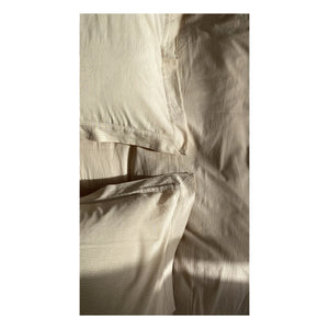 Scarlette Ateliers – Kissenbezug-Set „Lily“ aus handgewebter Baumwolle – 2-teilig | Rot