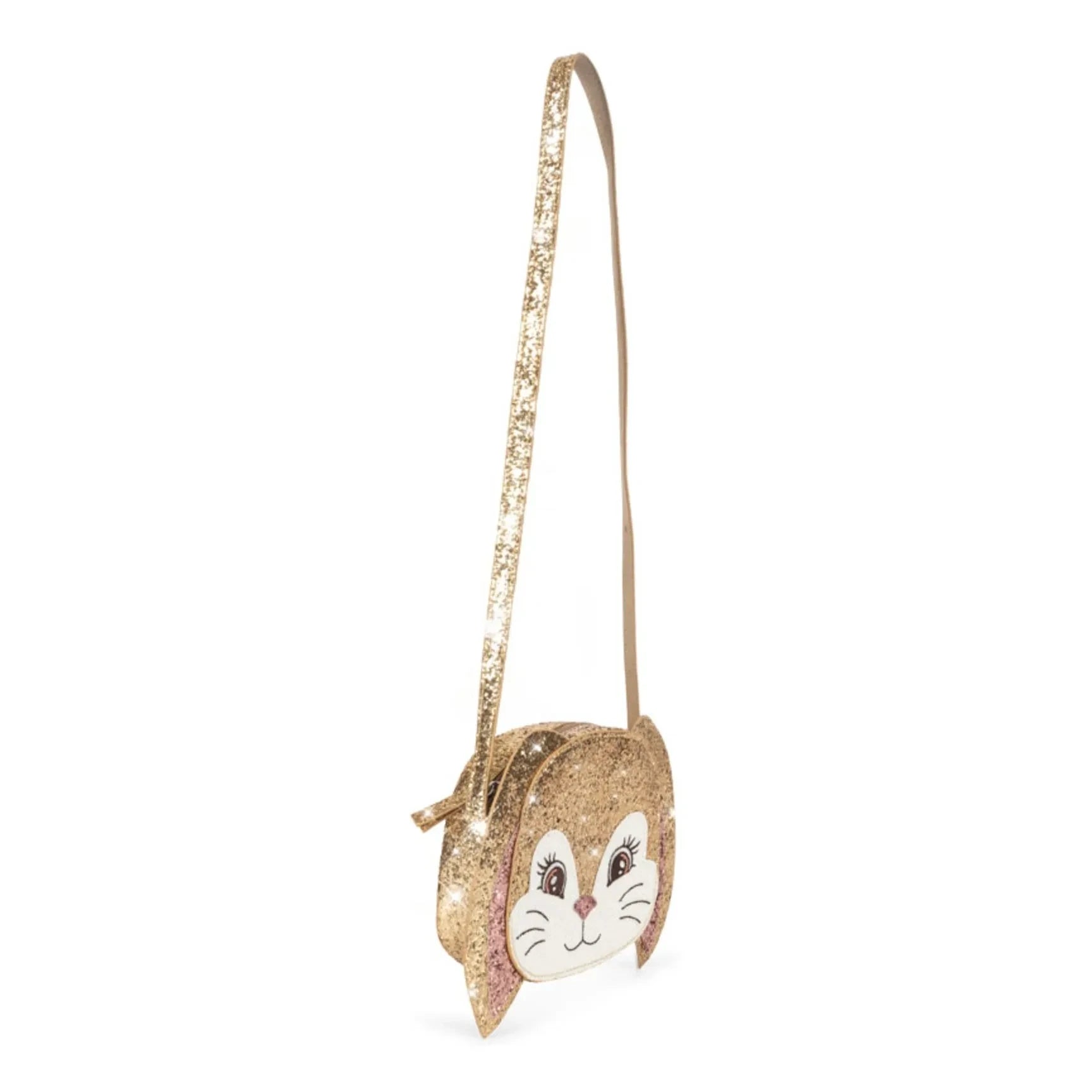 Konges Sløjd - Gold Glitzer Hase Tasche